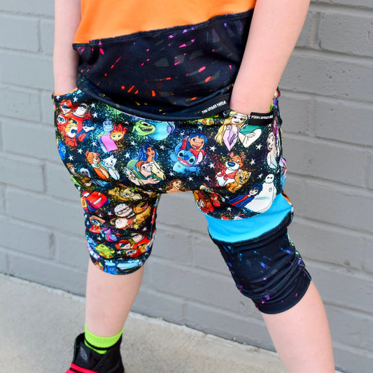 Magic Mash Harem Shorts